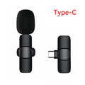 Mini Wireless Microphone Noise Reduction Lavalier Microphone For iPhone Android Audio Recording Live Broadcast And Vlogging