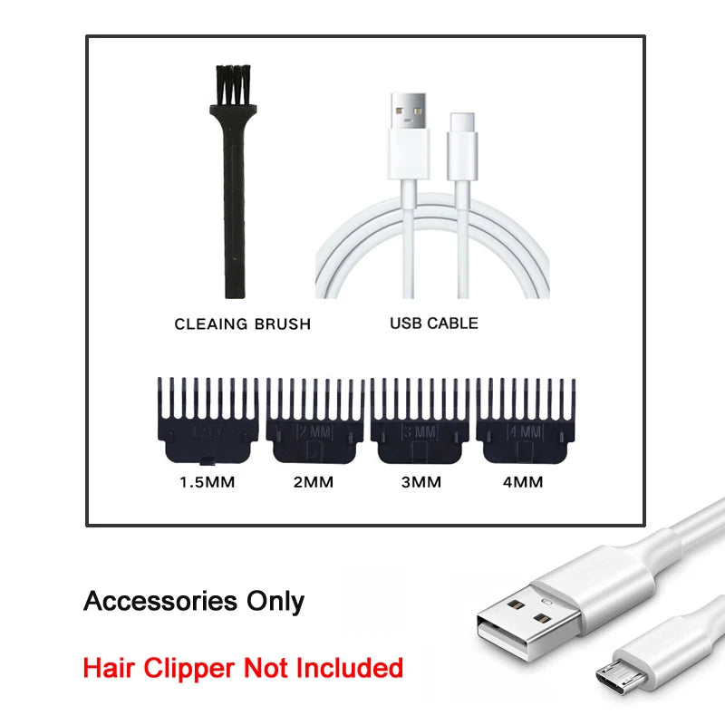 Electric Hair Cutting Machine Vintage T9 Clipper Hair Rechargeable Man Shaver Trimmer For Men's Barber Professional New Hot Sale