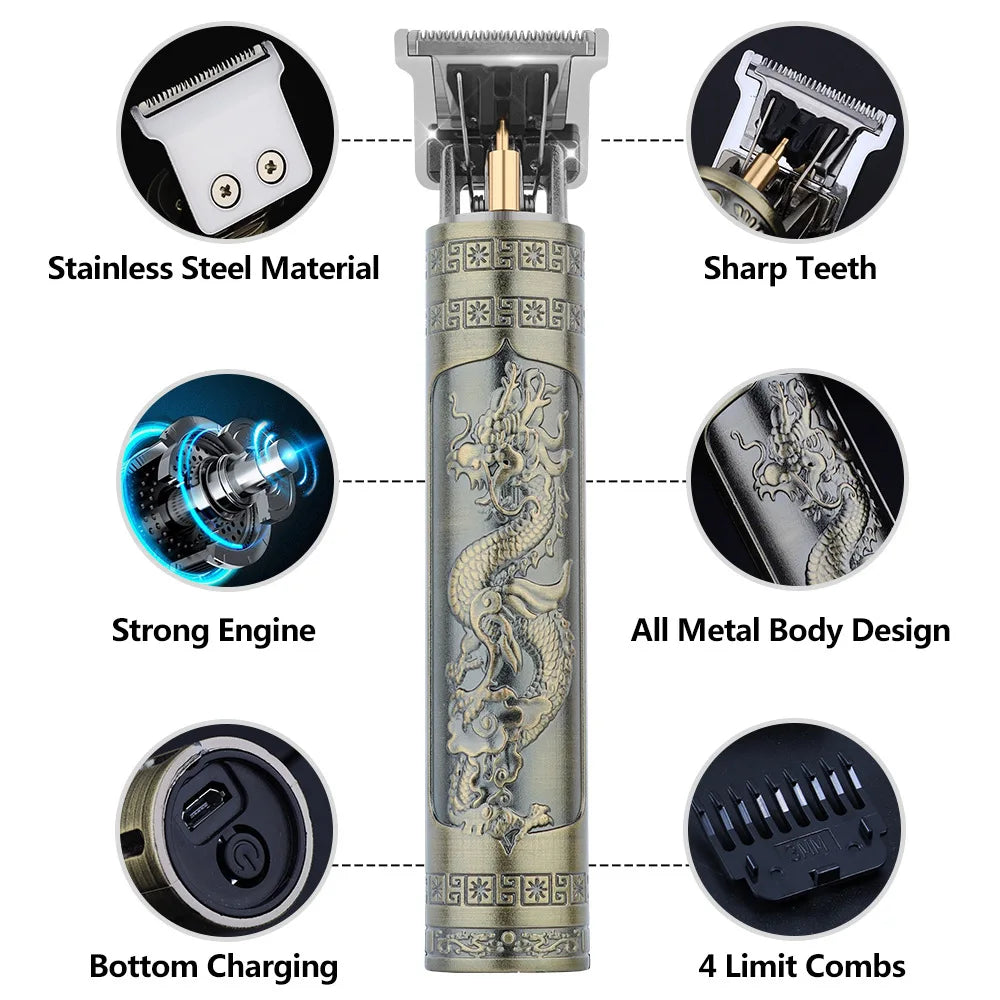 Retro T9 Original Haircutting Machine Set